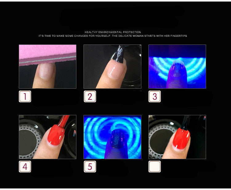 Nail Polish Color-Changing Waterproof