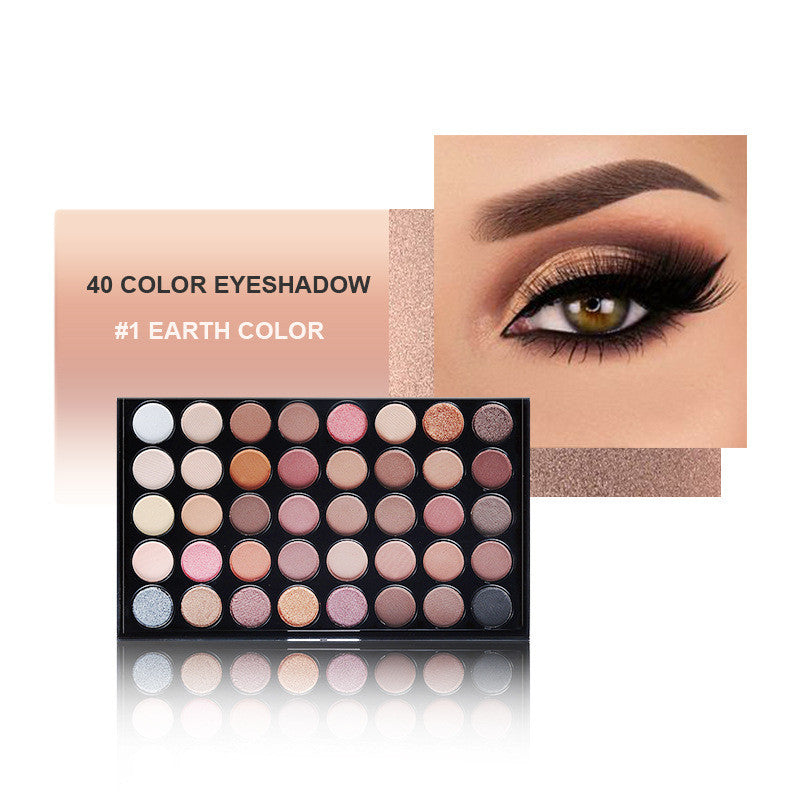 Natural Earth Toned Pearl Makeup Palette