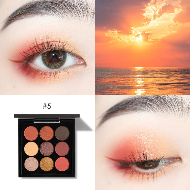 Nine-color Eyeshadow Palette