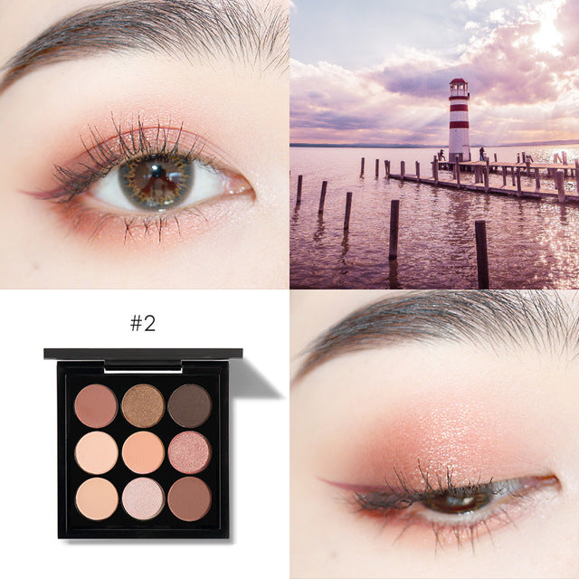 Nine-color Eyeshadow Palette