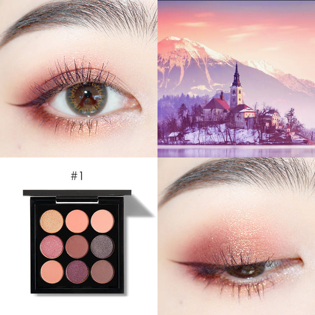 Nine-color Eyeshadow Palette