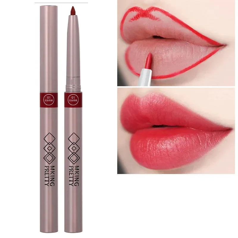 Nude Brown Lip Liner Pencil Matte Waterproof Long Lasting