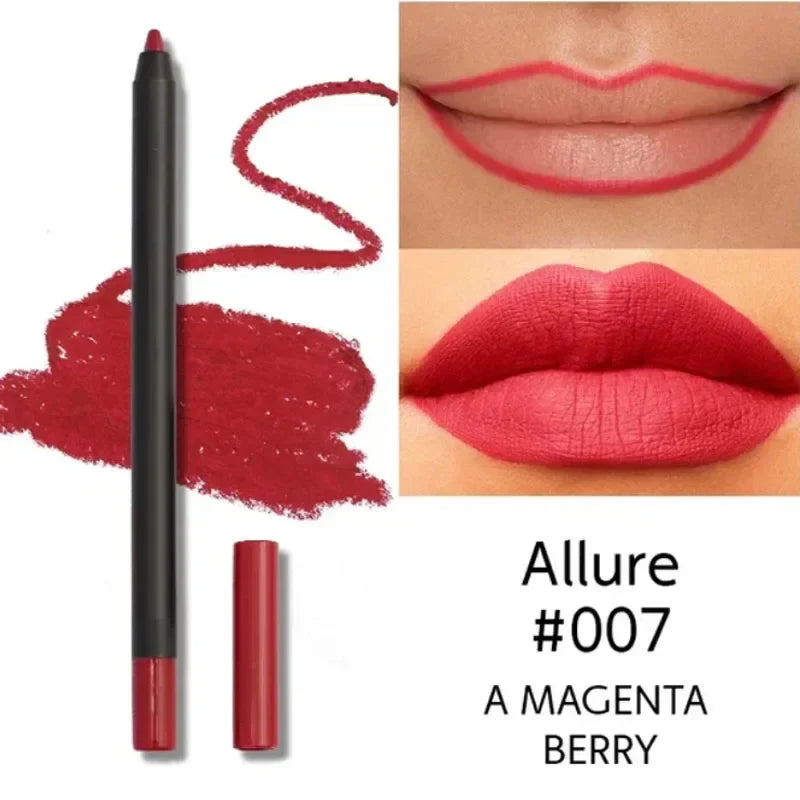 Nude Brown Lip Liner Pencil Matte Waterproof Long Lasting