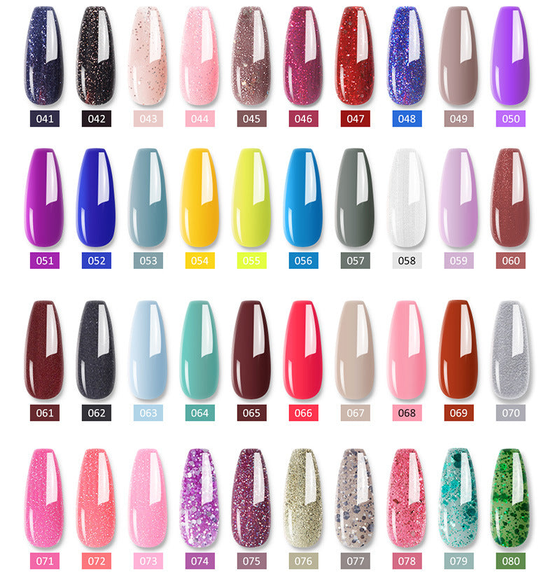 Nude Color Nail Polish Series