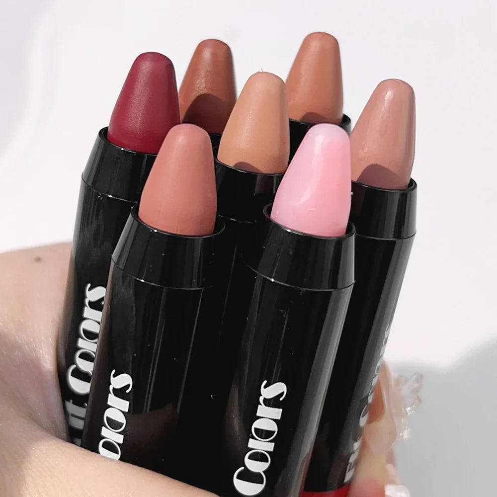 Nude Grey Pink Lip Liner Pen Long Lasting Matte Tint