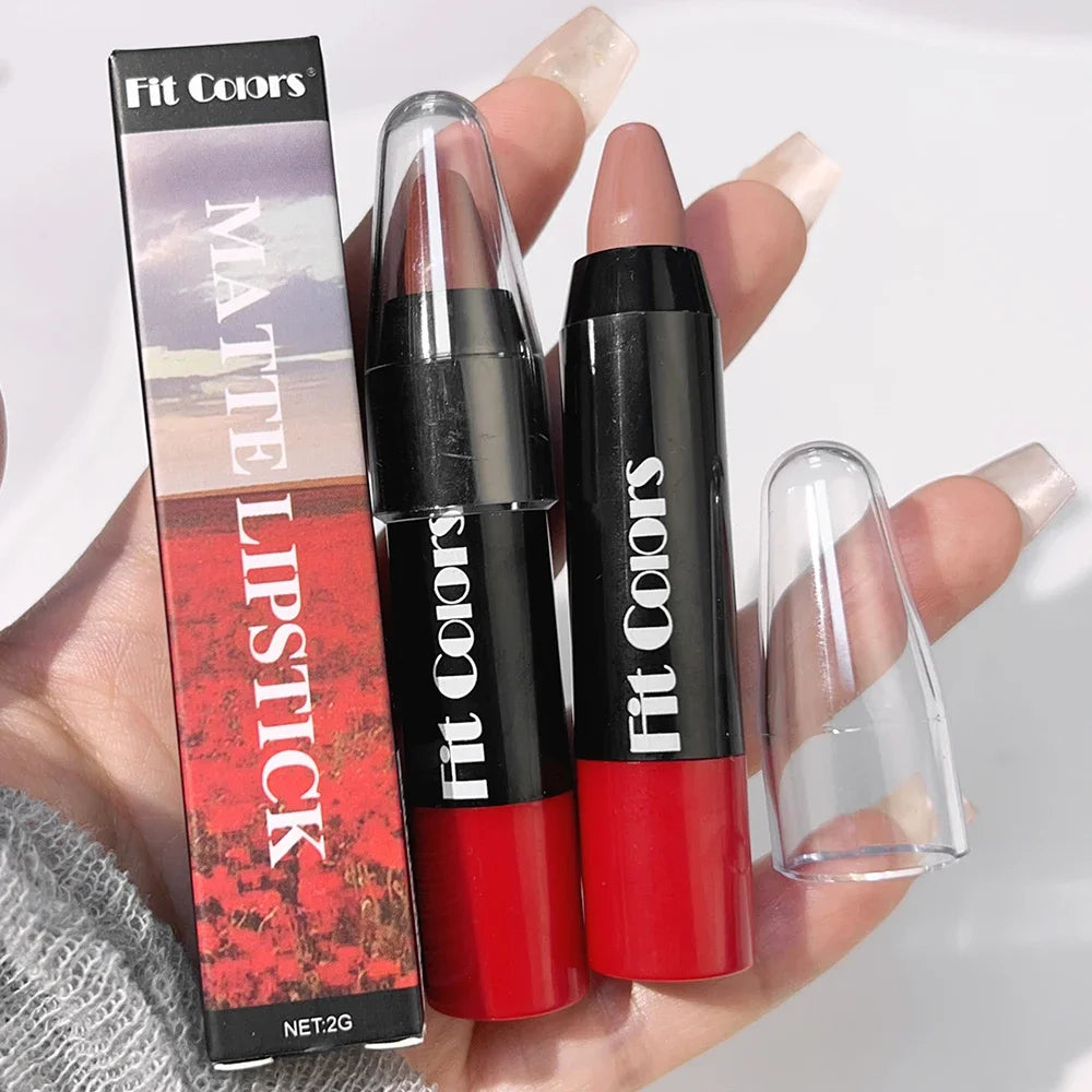 Nude Grey Pink Lip Liner Pen Long Lasting Matte Tint