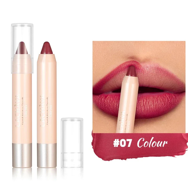 Nude Grey Pink Lip Liner Pen Long Lasting Matte Tint