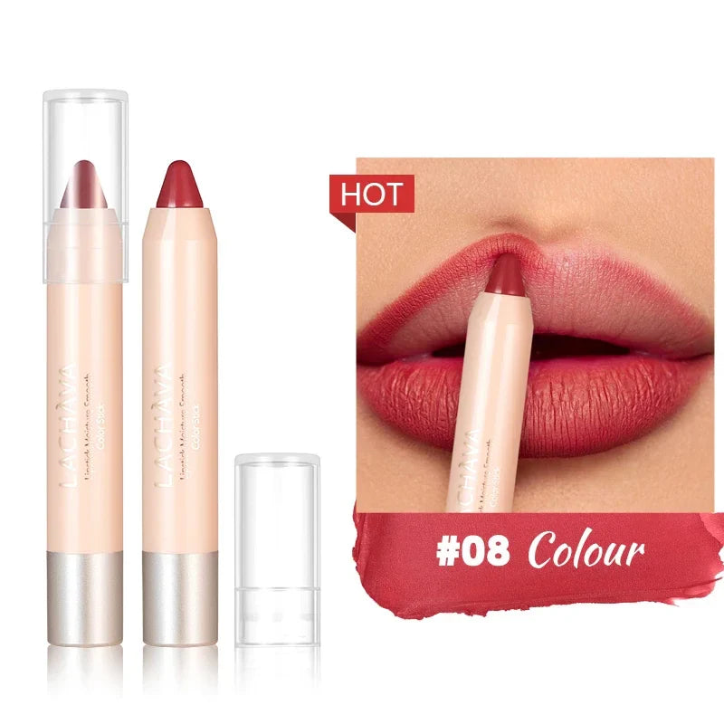 Nude Grey Pink Lip Liner Pen Long Lasting Matte Tint