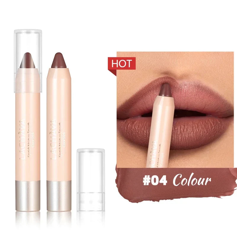 Nude Grey Pink Lip Liner Pen Long Lasting Matte Tint