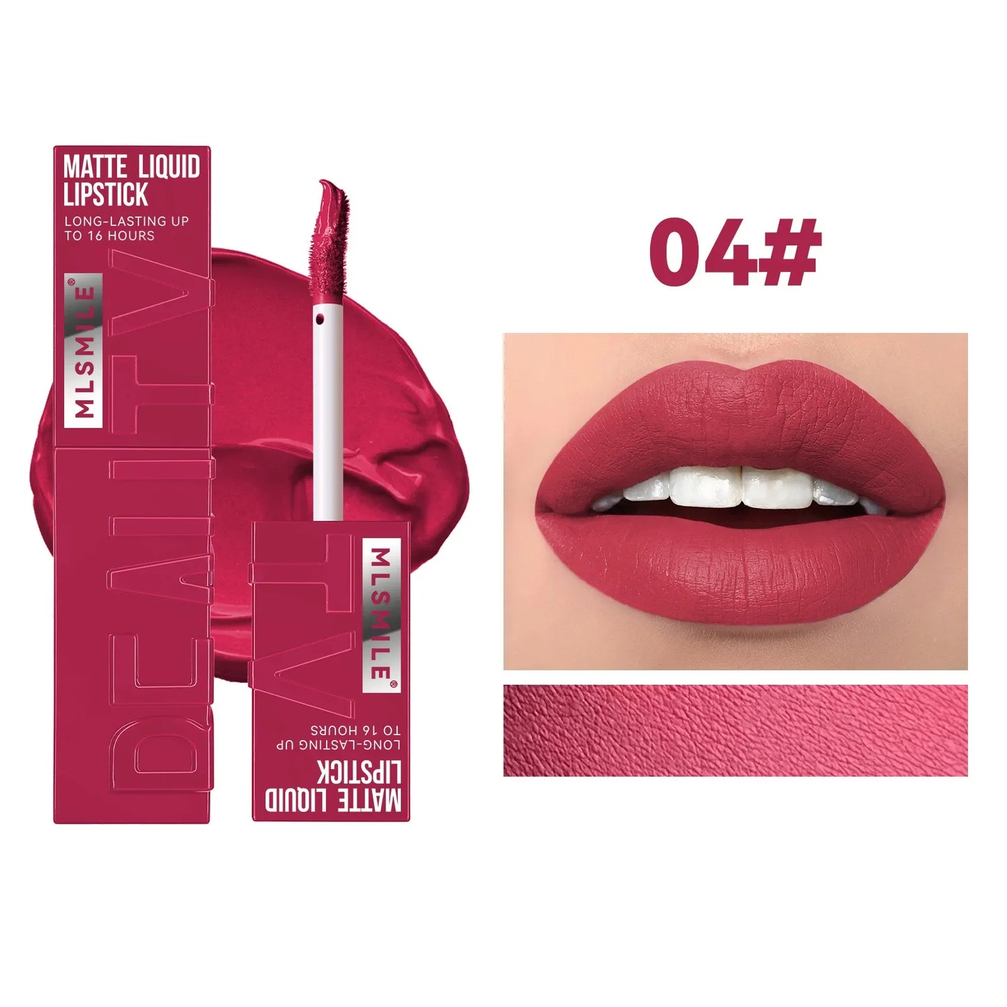 Nude Matte Lip Gloss Waterproof Lasting Lipstick