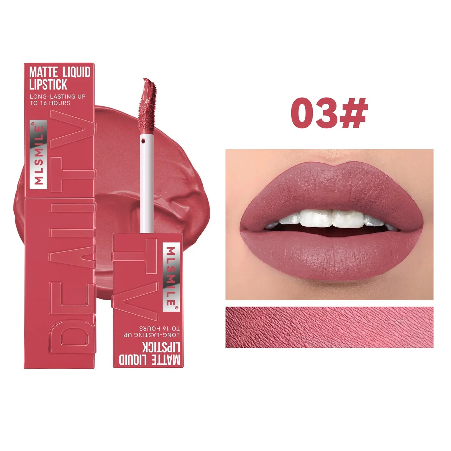 Nude Matte Lip Gloss Waterproof Lasting Lipstick