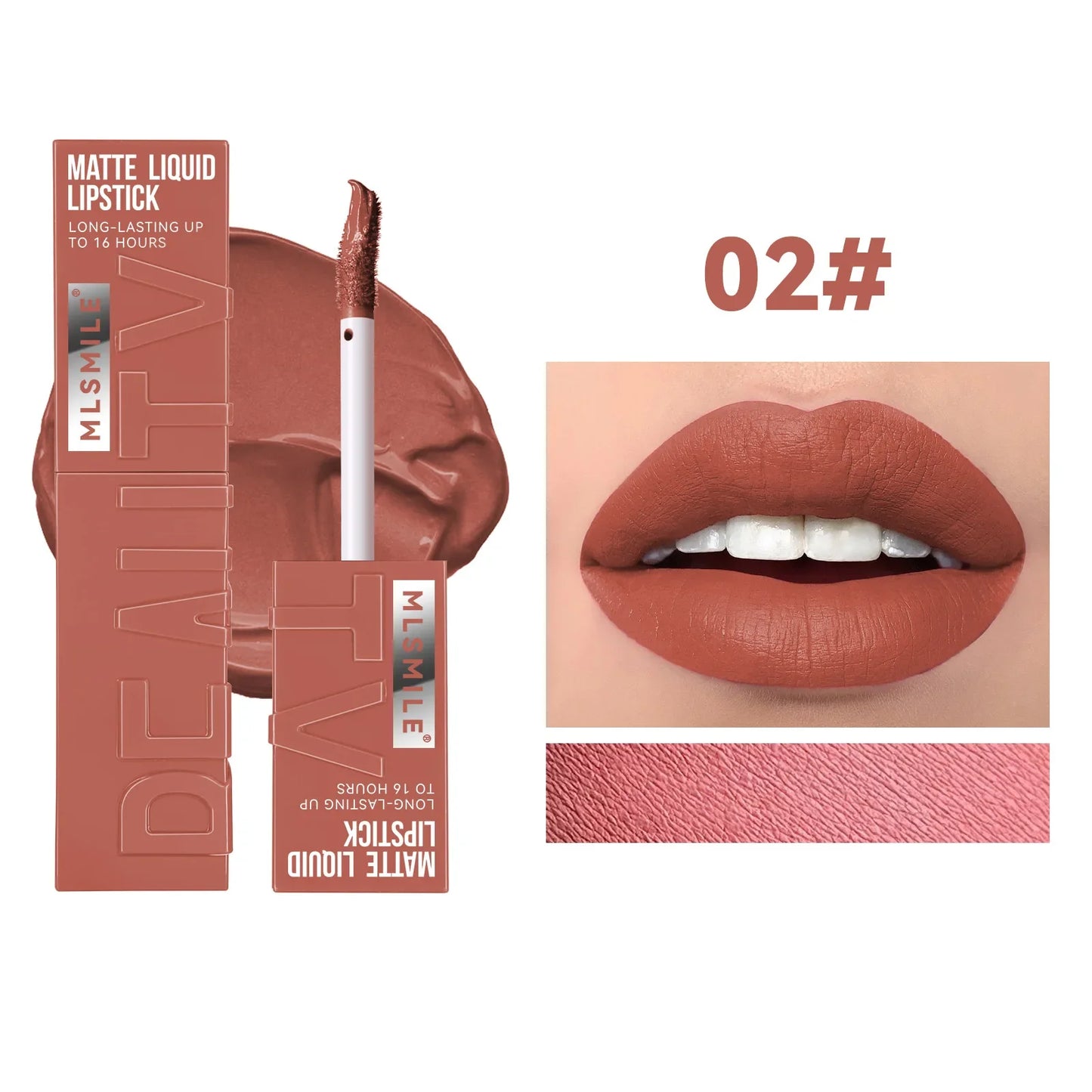 Nude Matte Lip Gloss Waterproof Lasting Lipstick