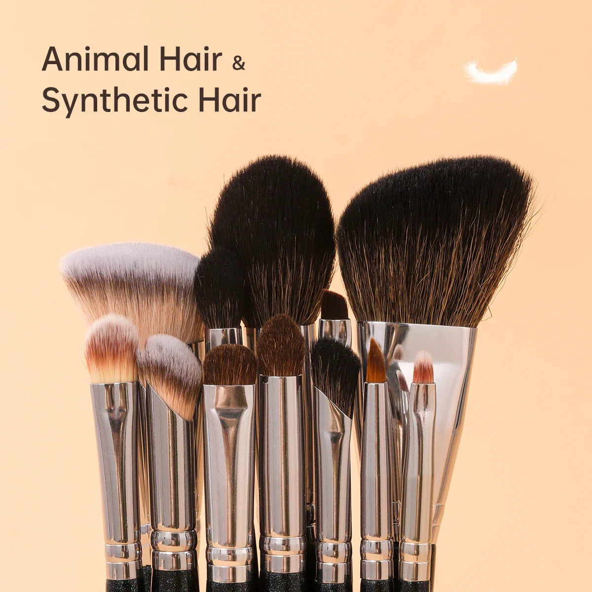OVW Professional Makeup Brush Set 6PCS