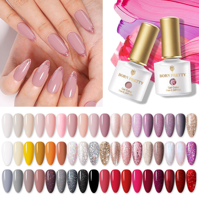 One-Color Gel Nail Polish
