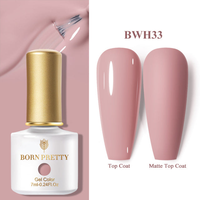 One-Color Gel Nail Polish