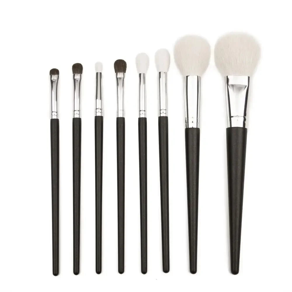 One Orchid 8 Pcs Goat Hair Makeup Brushes