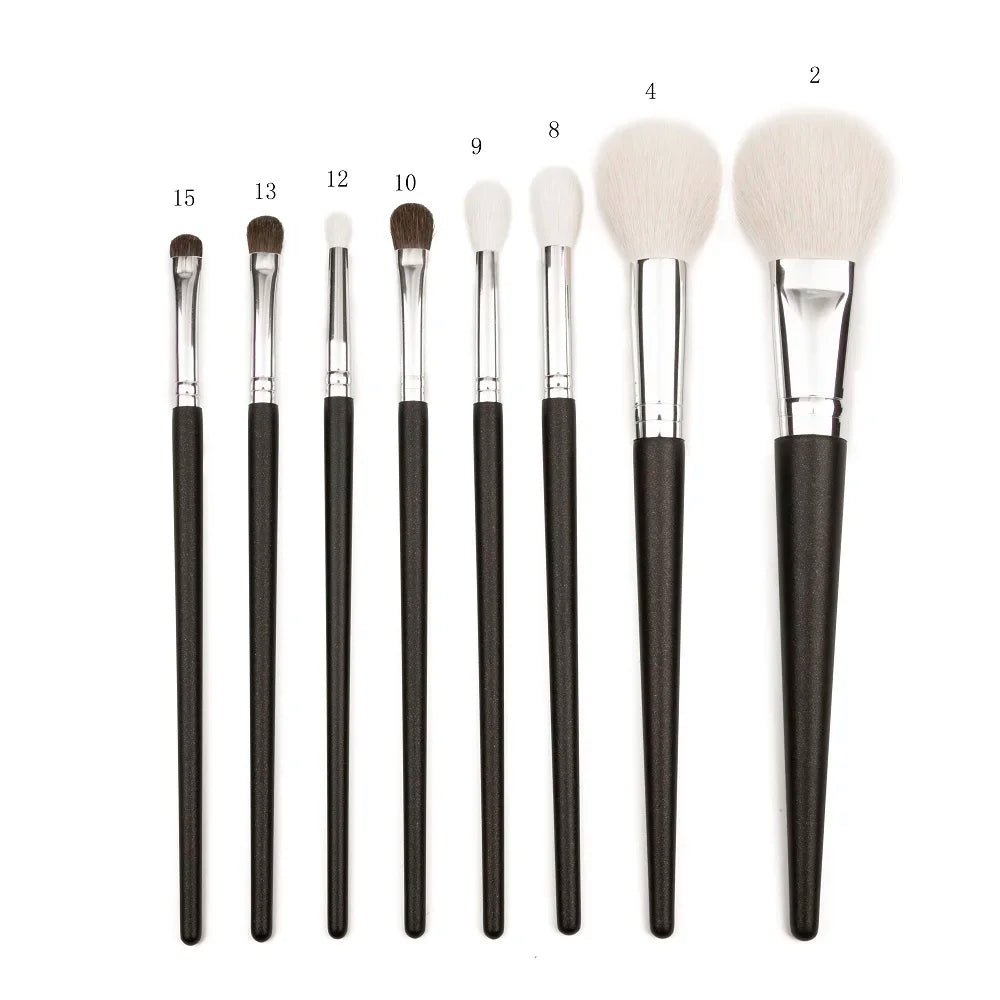 One Orchid 8 Pcs Goat Hair Makeup Brushes