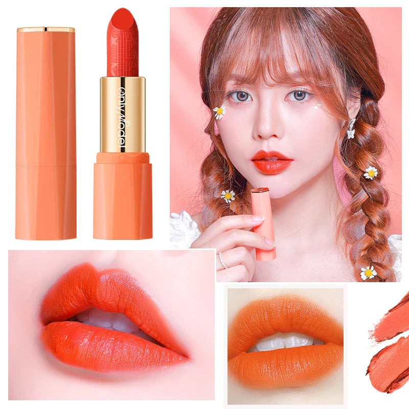 Orange Velvet Matte Lipstick