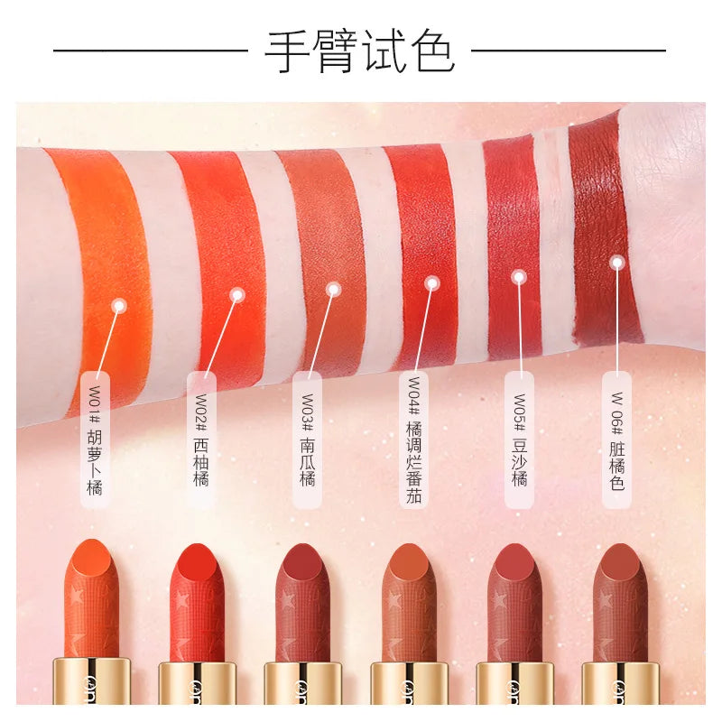 Orange Velvet Matte Lipstick