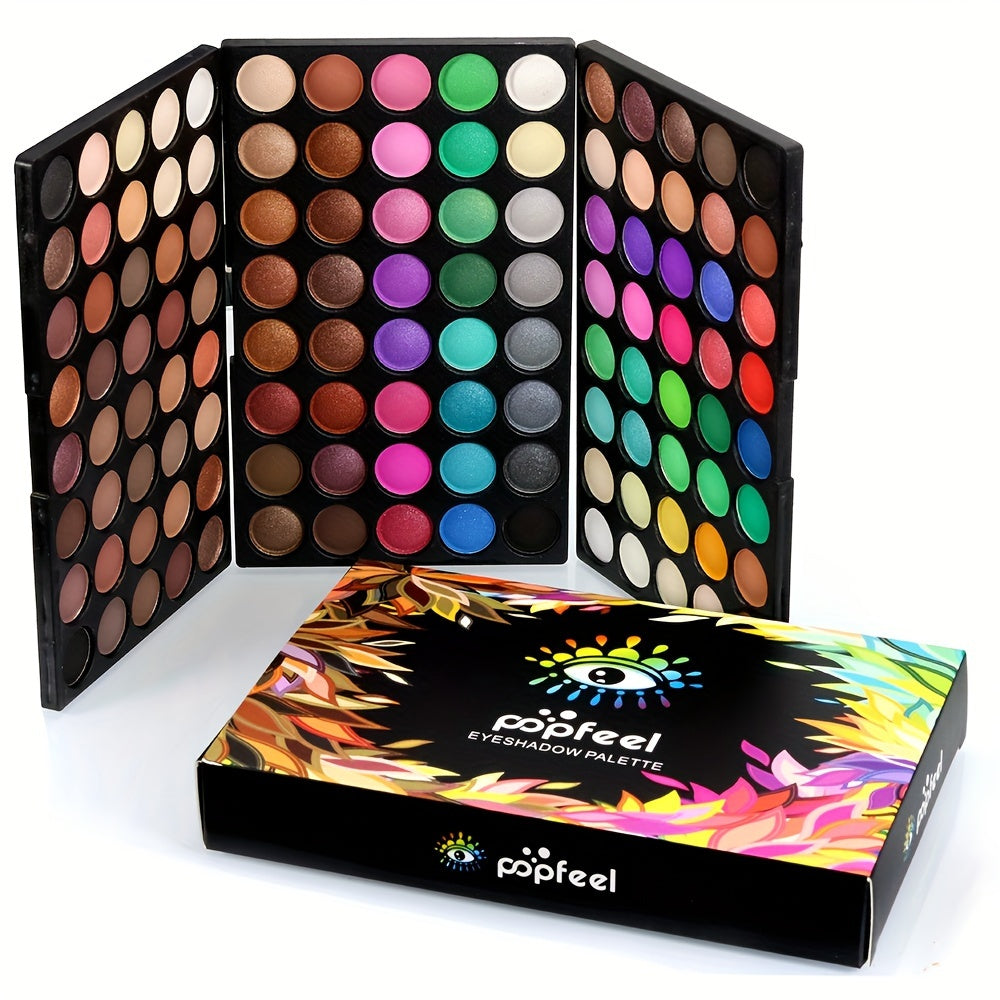 POPFEEL 3-in-1 Travel Eyeshadow Palette