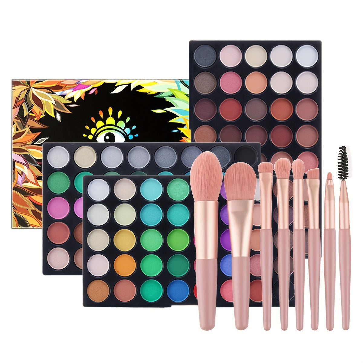 POPFEEL 3-in-1 Travel Eyeshadow Palette