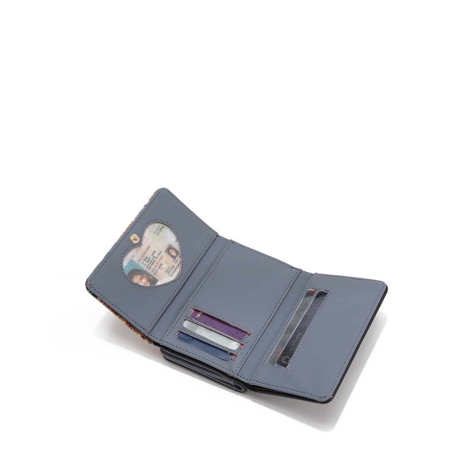 CARTERA TRIFOLD AGUSTINA (NAIL POLISH)