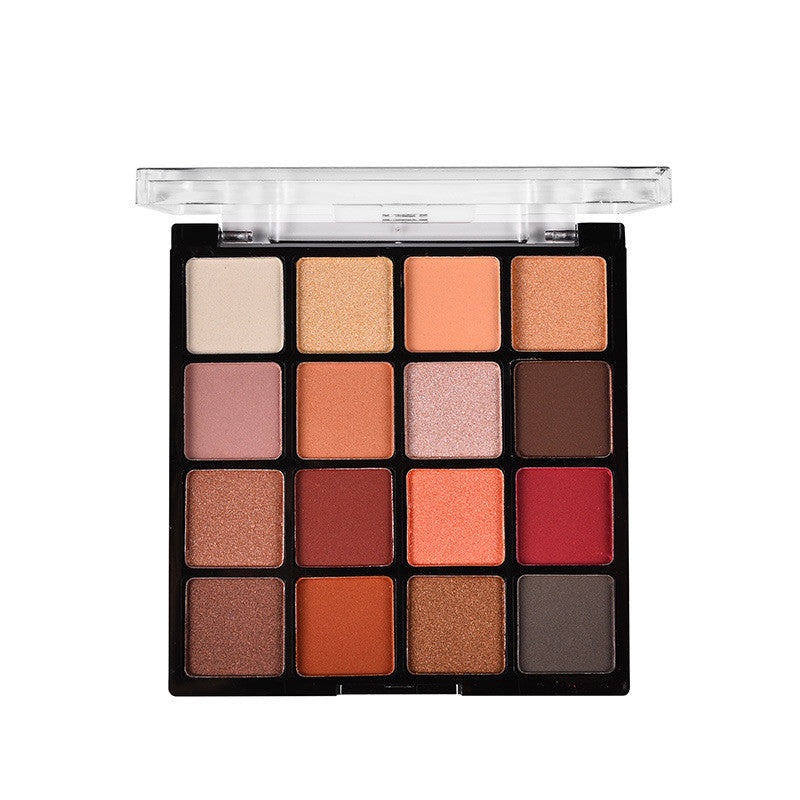 Pearlescent 16-Color Eyeshadow Palette