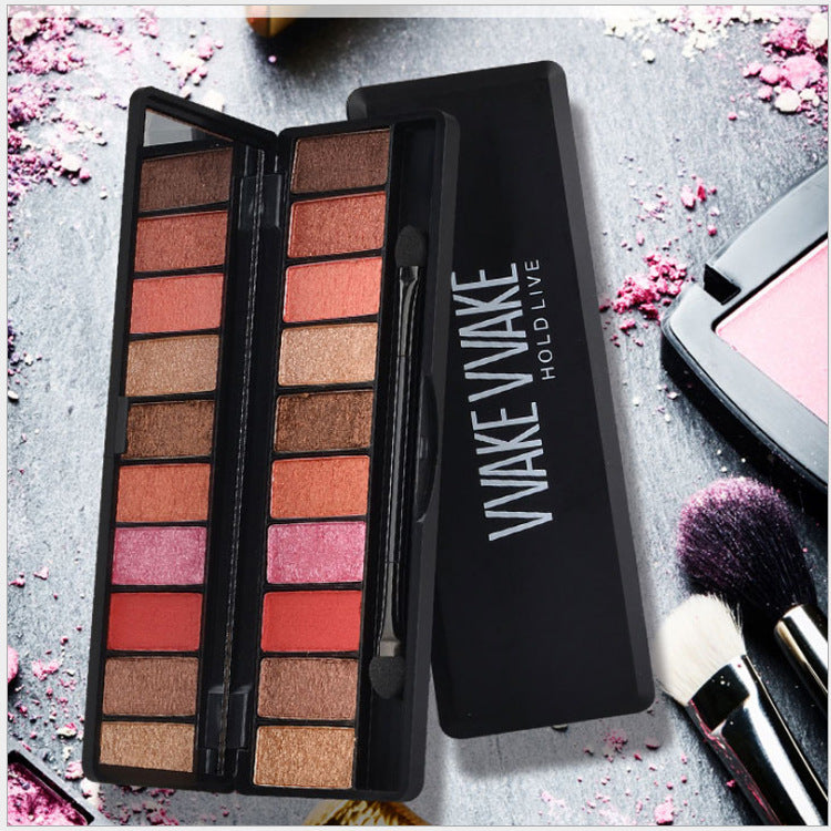 Pearly Matte Waterproof Eyeshadow Palette