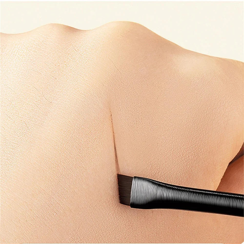 Permania Angled Eyebrow and Eyeliner Brush Set