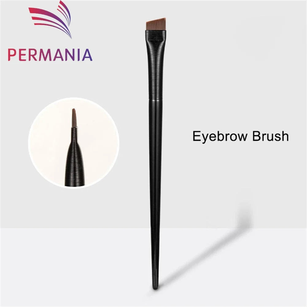 Permania Angled Eyebrow and Eyeliner Brush Set