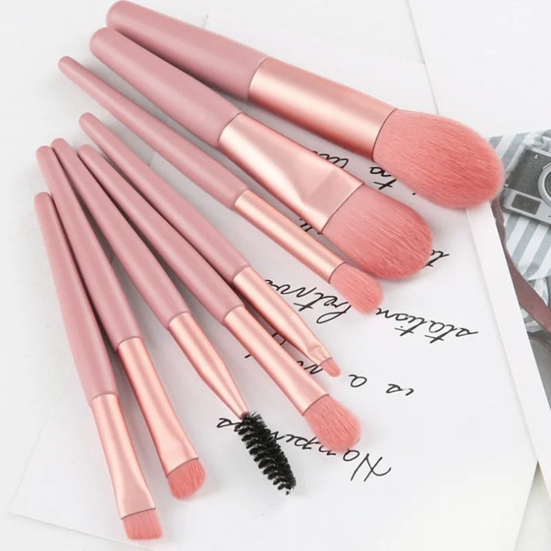 Pink Makeup Brushes