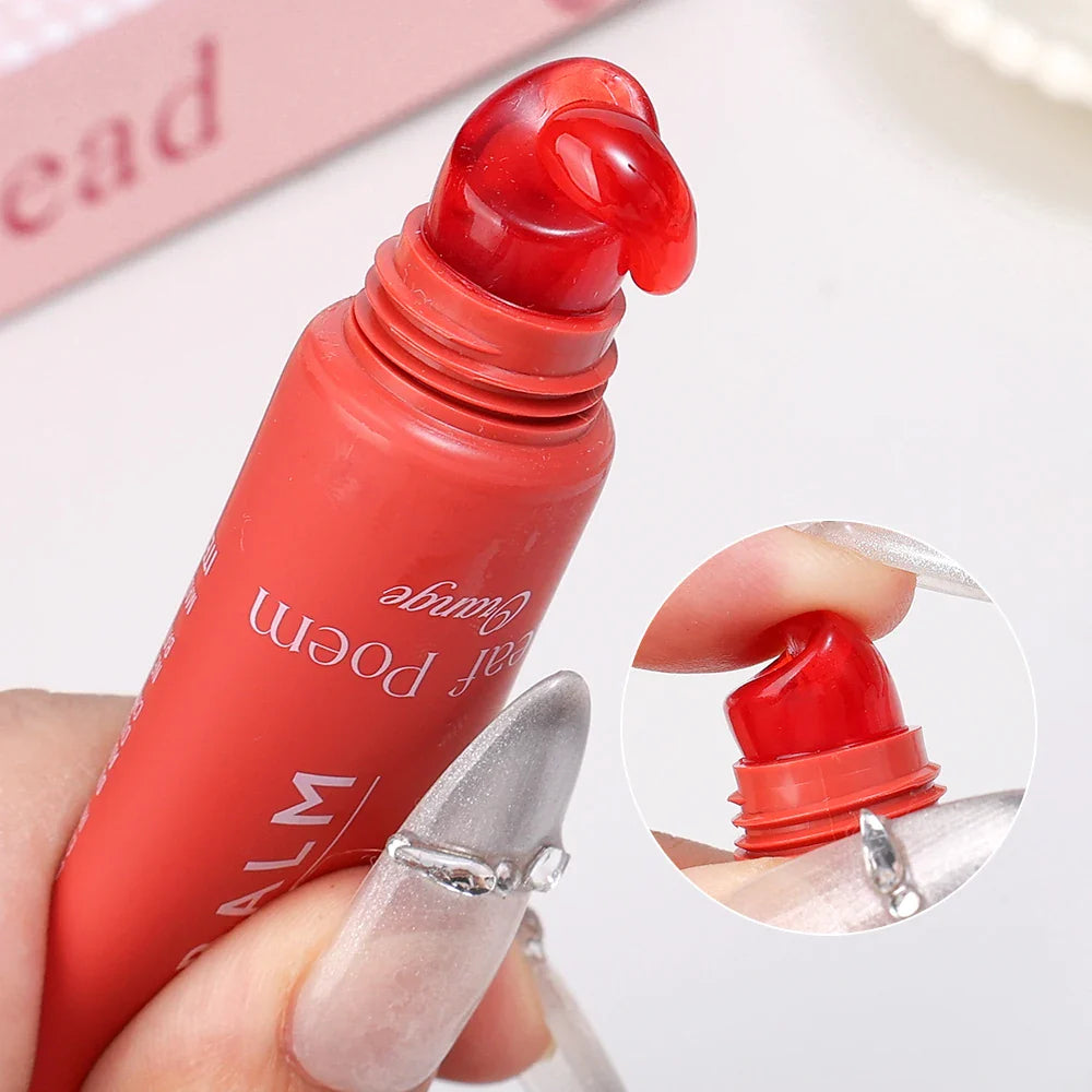 Pink Moisturizing Lip Gloss Soft Tube Plumping Nude Balm