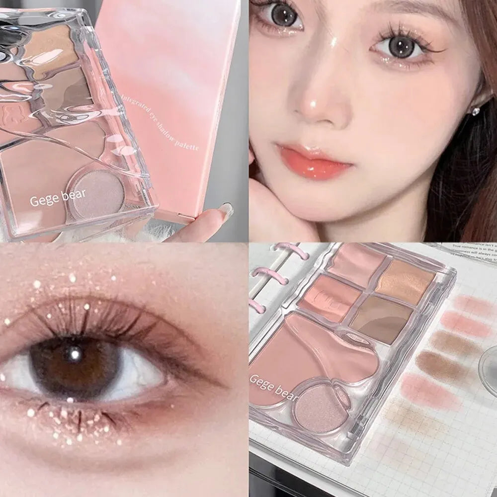 Pinky Heart Gege Bear Eyeshadow Palette