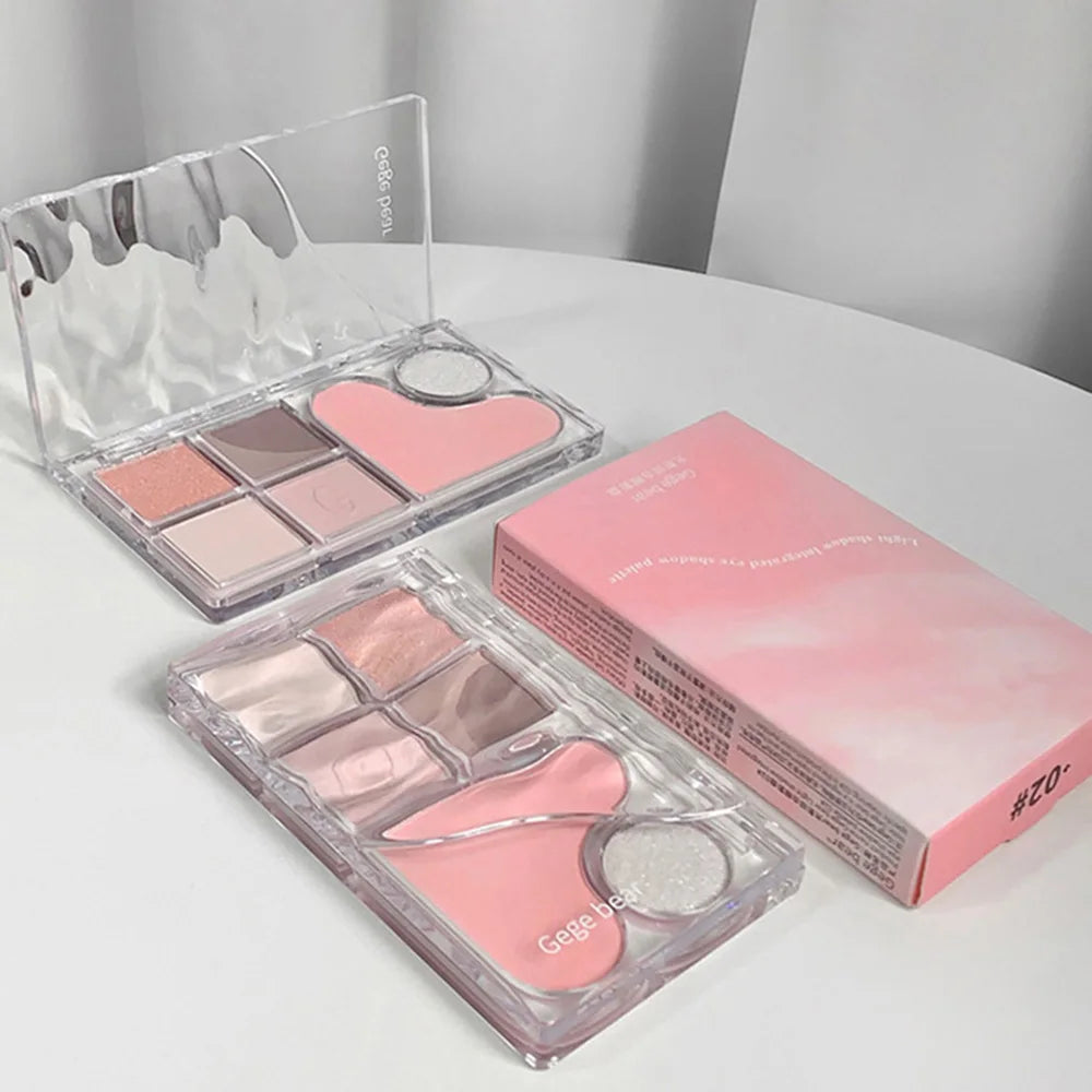 Pinky Heart Gege Bear Eyeshadow Palette