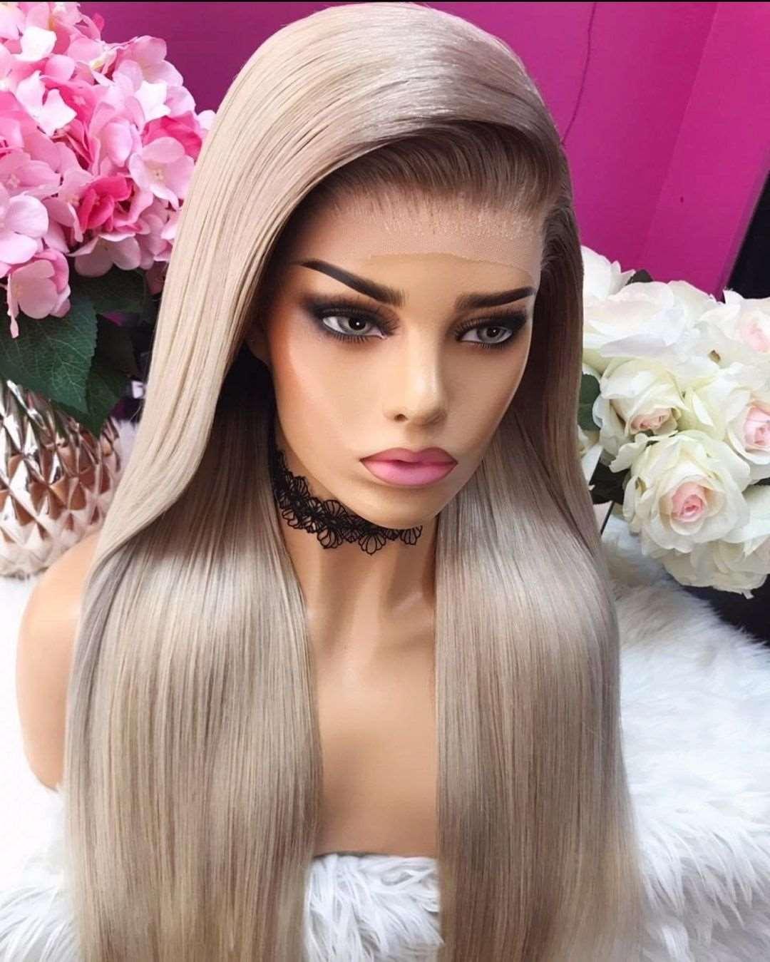 Platinum Blonde Highlight Wig