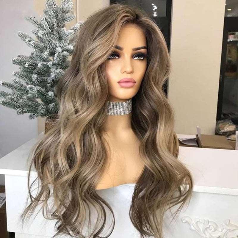 Platinum Blonde Highlight Wig