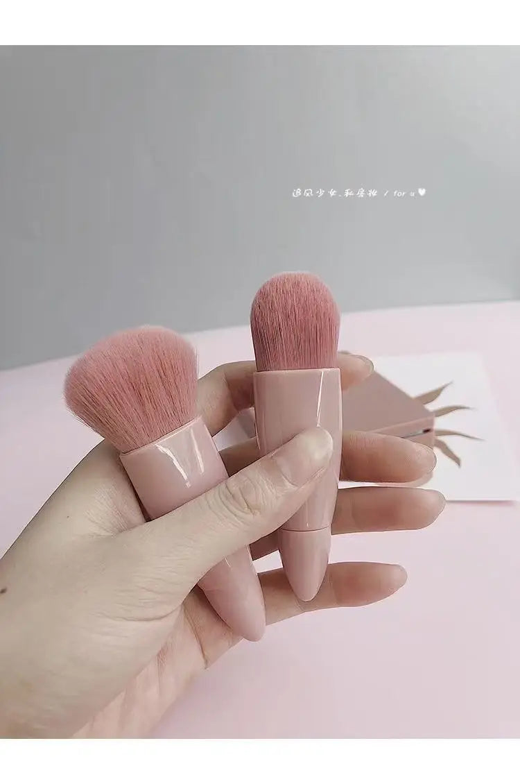 Portable 5 Piece Makeup Brush Travel Set