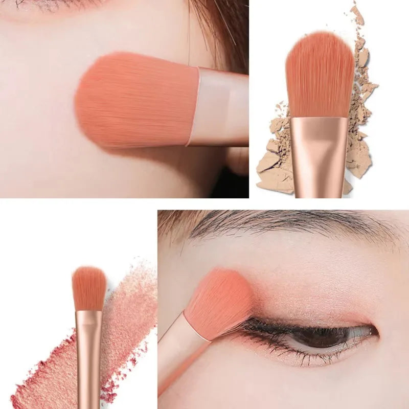 Portable 8Pcs Makeup Brush Set for Flawless Application