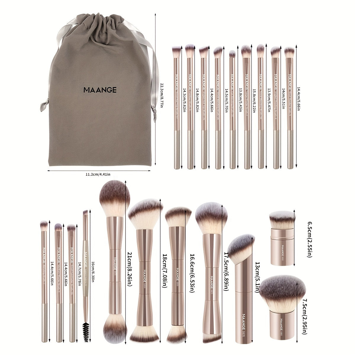 Professional Makeup Brush Set