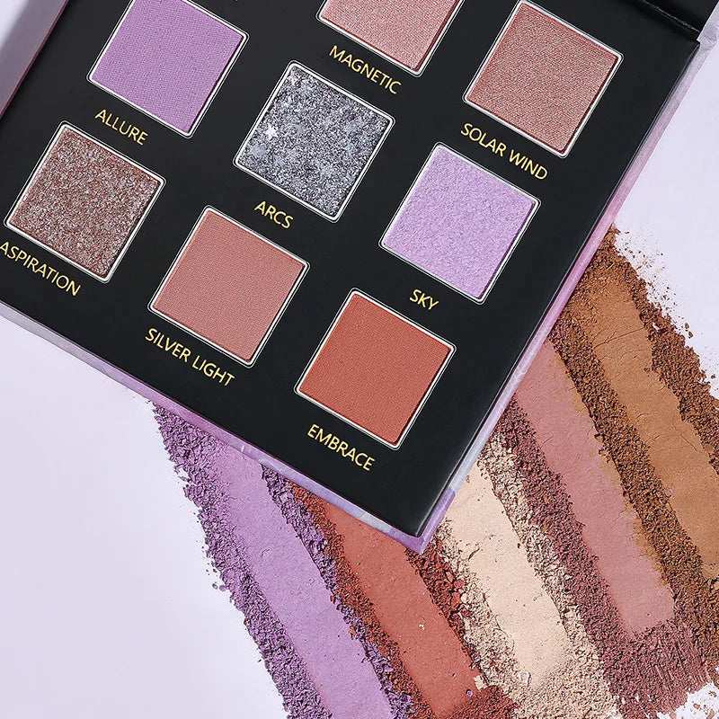 Pudaier Eyeshadow Palette Long Lasting Glitter