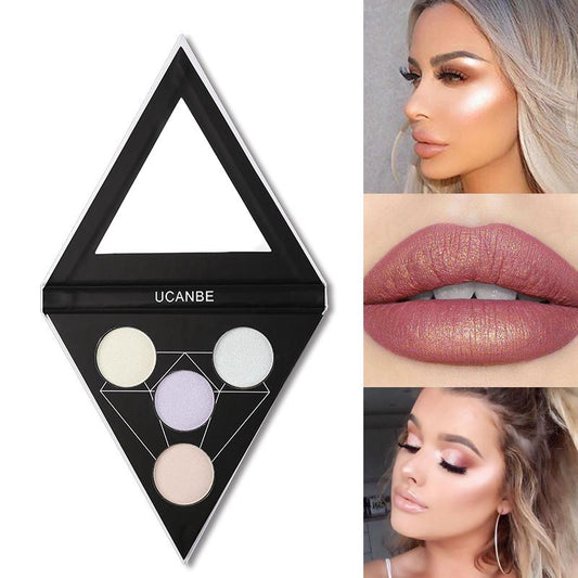 Pyramid Prism DuoChrome Highlighter Palette
