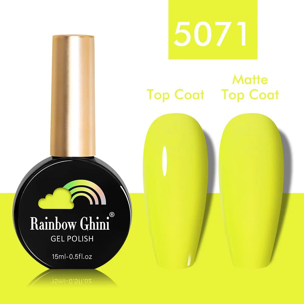 Rainbow Ghini 15ml Neon Gel Nail Polish