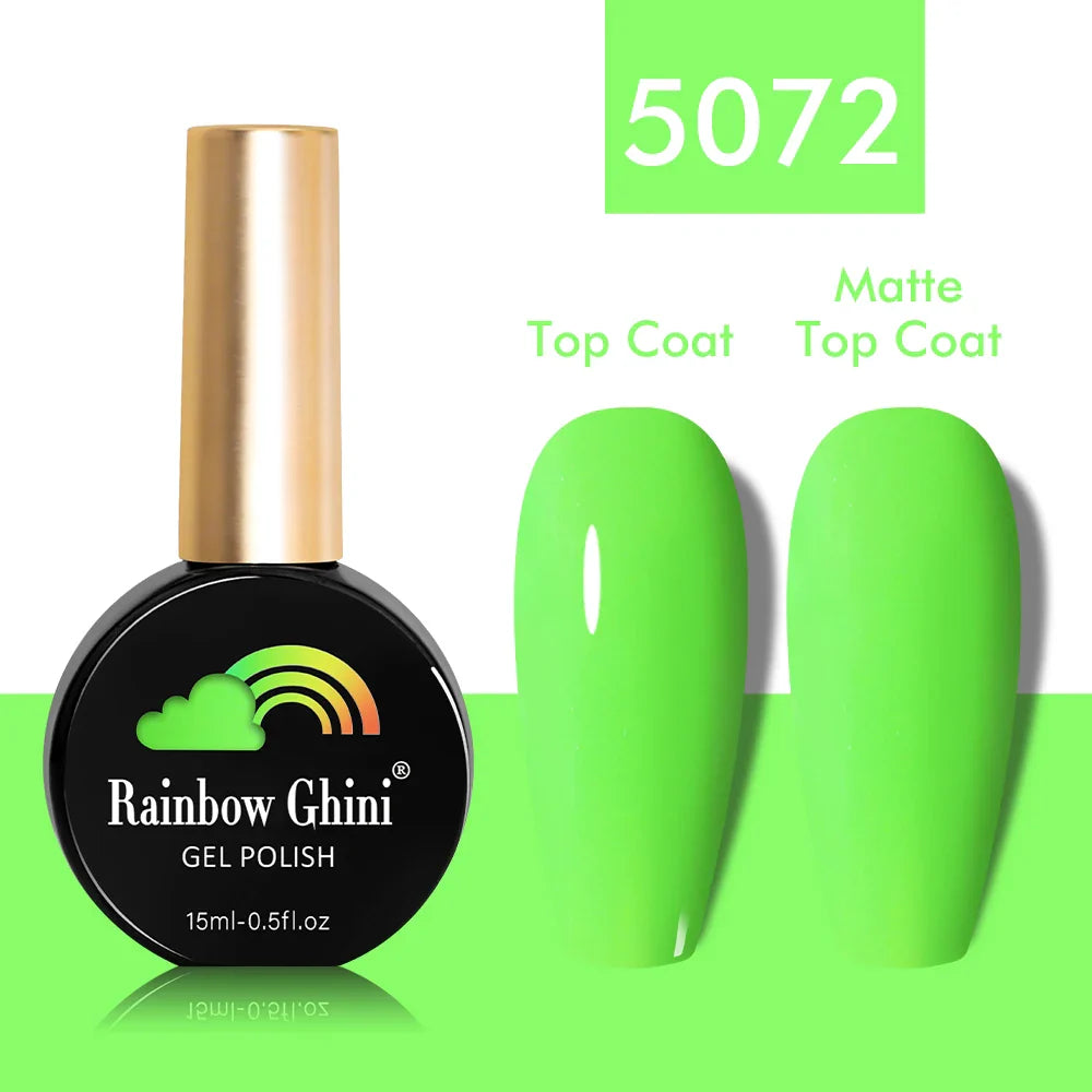 Rainbow Ghini 15ml Neon Gel Nail Polish