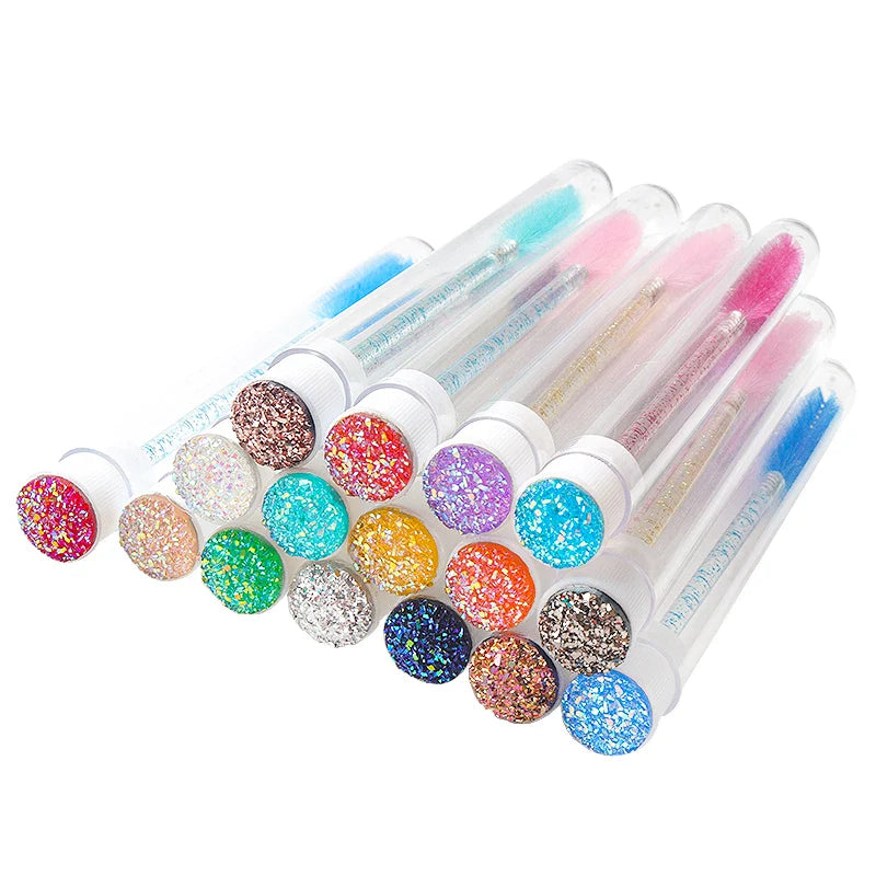 Reusable Diamond Eyebrow Brush Set 5/10 PCS