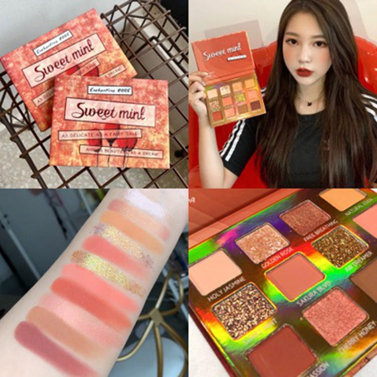 Rose Eyeshadow Palette for All Skin Types