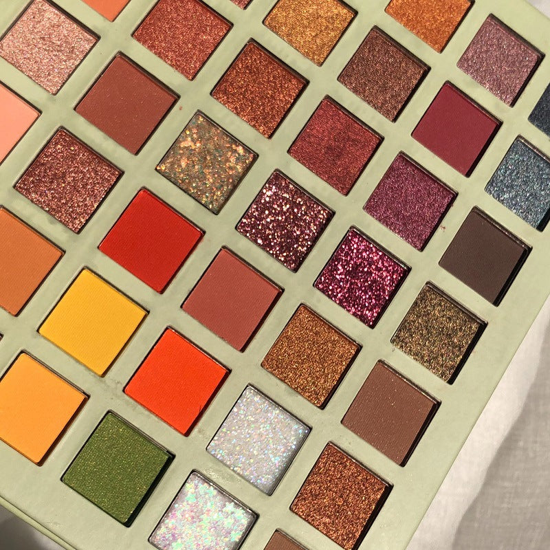 Rose Gold 42-Color Bead Eyeshadow Palette