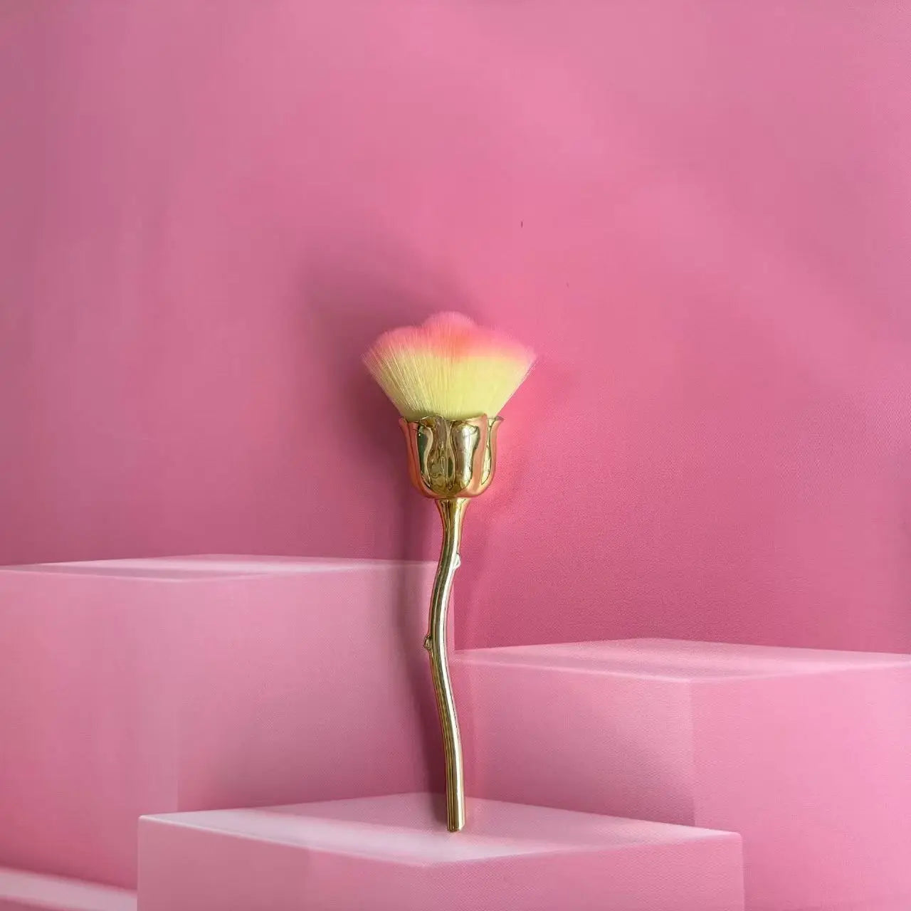 Rose Loose Powder Makeup Brush Set