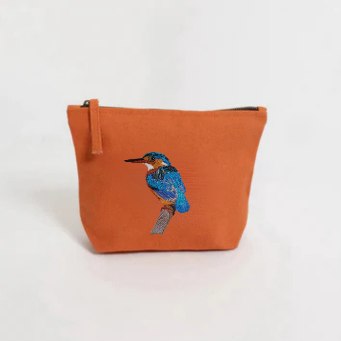Malachite Kingfisher Makeup Bag