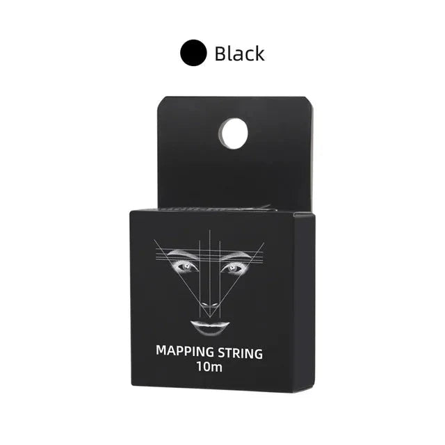 10m for Mapping Eyebrow Marker Thread Tattoo Brows Point 1 Box MAPPING STRING Microblading Eyebrow Pre-Inked Tattoo PMU String