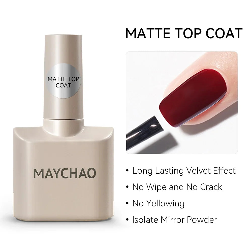 Maychao 12ml Cat Eye Gel Nail Polish Rainbow Effect